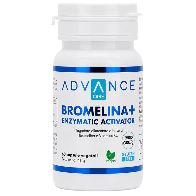 + WATT Wellness Line Bromelina+ Enzymatic Activator integratore con vitamina C