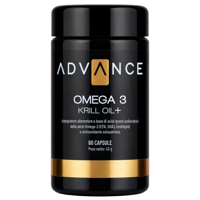 + WATT Advance Line Omega 3 Krill Oil+ integratore olio di krill