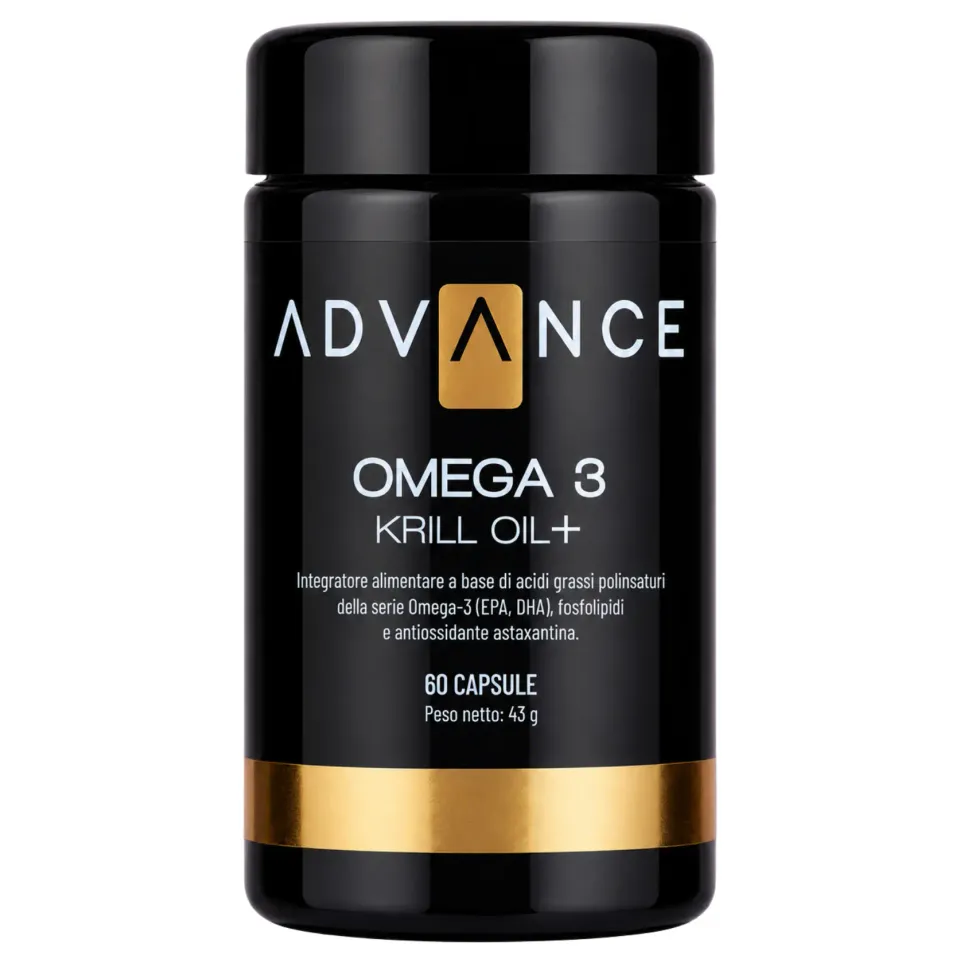 + WATT Advance Line Omega 3 Krill Oil+ integratore olio di krill
