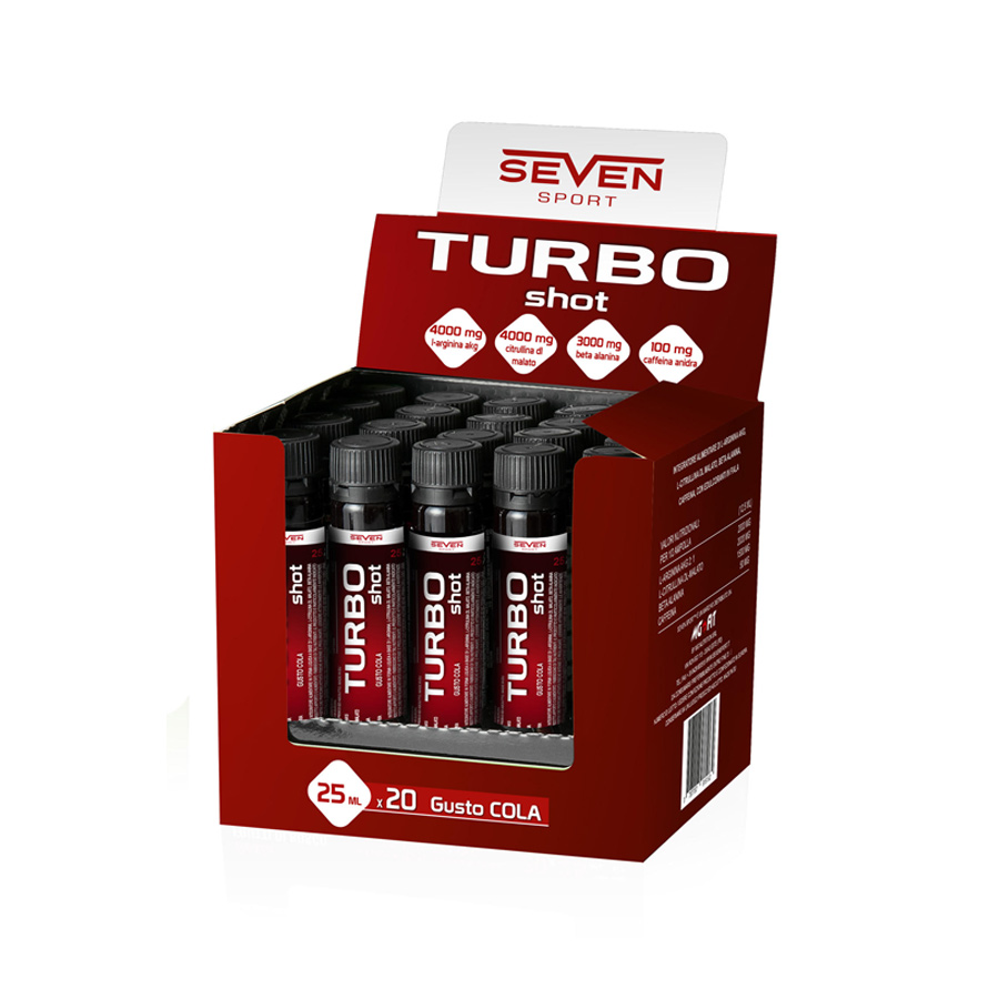 BIOEXTREME Pre/Post Workout Turbo shot pre-workout in ampolla con caffeina