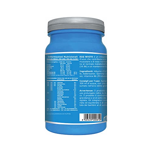 Ultimate Proteine Egg White proteine d’albume vaniglia 750 g, senza grassi e carboidrati