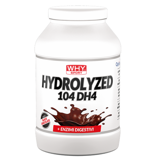 WHY SPORT Proteine HYDROLYZED 104 DH4 proteine idrolizzate 900 g