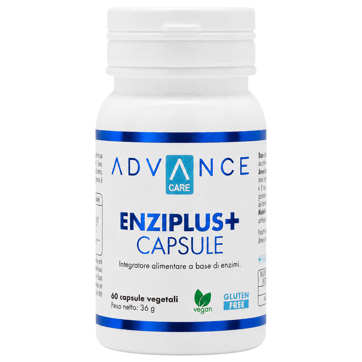 + WATT Advance Care Enziplus+ Capsule integratore enzimi digestivi