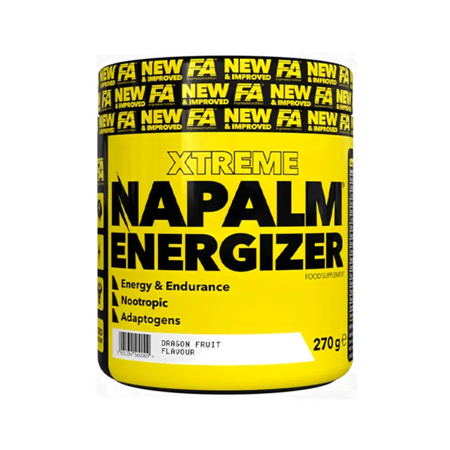 NEWTRITIONS Workout Napalm Energizer pre-workout 270 g con caffeina