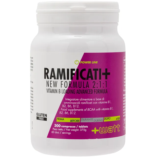 WATT Power Line Ramificati+ New Formula 2:1:1 BCAA