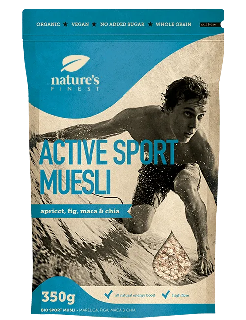 NEWTRITIONS Prima Colazione Bio Muesli Attività Sportiva muesli 350 g vegano