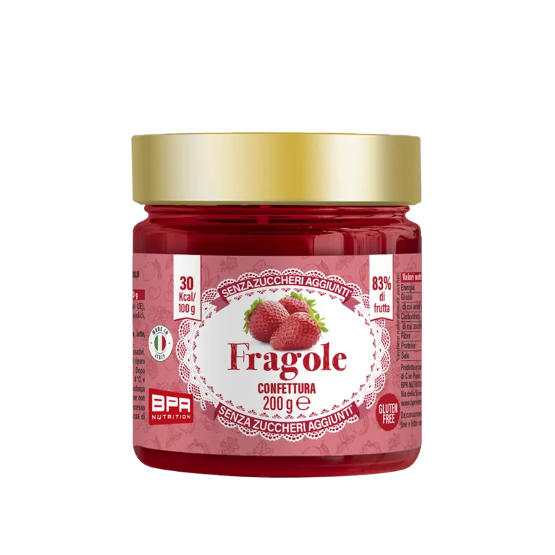 Wellness Marmellate 0/zuccheri Confettura Fragole senza zuccheri aggiunti