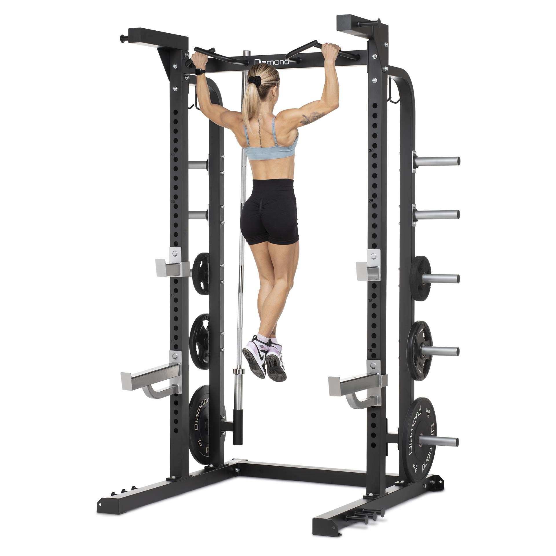 NEWTRITIONS Attrezzatura per l'Allenamento Power Rack Pro rack palestra 400 kg