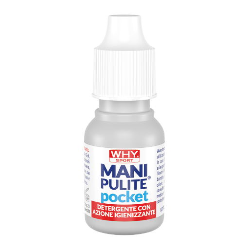 WHY SPORT Gel igienizzanti MANI PULITE® POCKET CON ALOE gel 25 ml