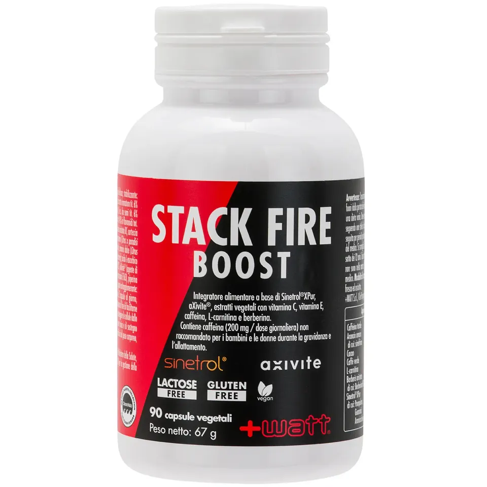 +Watt Advance Care Stack Fire Boost integratore metabolico