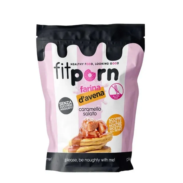 Wellness Farine e Fiocchi Farina di Avena Istantanea Aromatizzata 750g caramello salato senza glutine