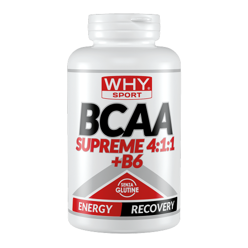 WHY SPORT Amminoacidi e creatina BCAA SUPREME 4:1:1 + B6 compresse 100-200 cpr