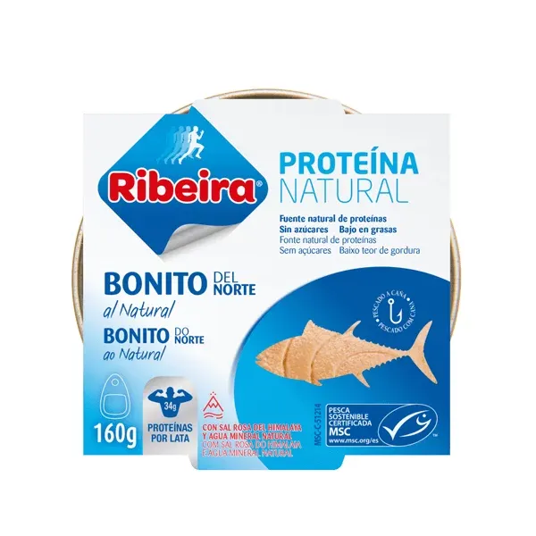NEWTRITIONS Preparati Natural Bonito del Norte bonito 160 g