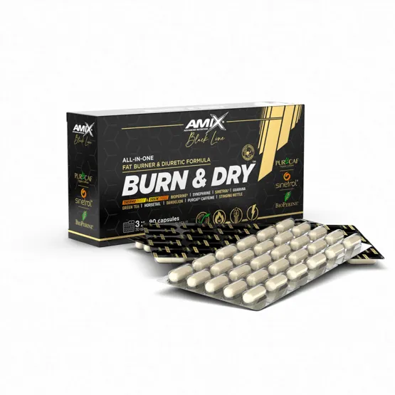 NEWTRITIONS Perdita di Peso Burn & Dry integratore 90 capsule controllo peso