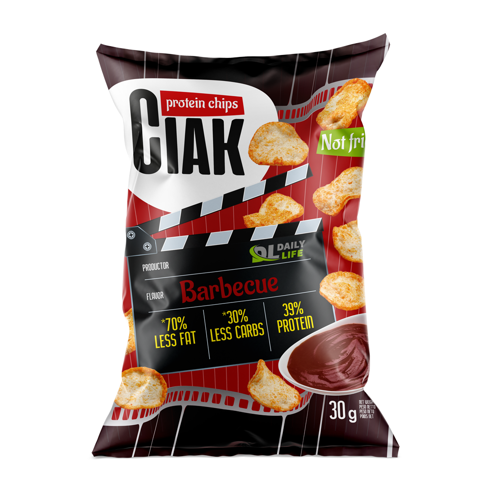 Wellness Patatine Proteiche Ciak Protein Chips patatine barbecue 30 g proteiche