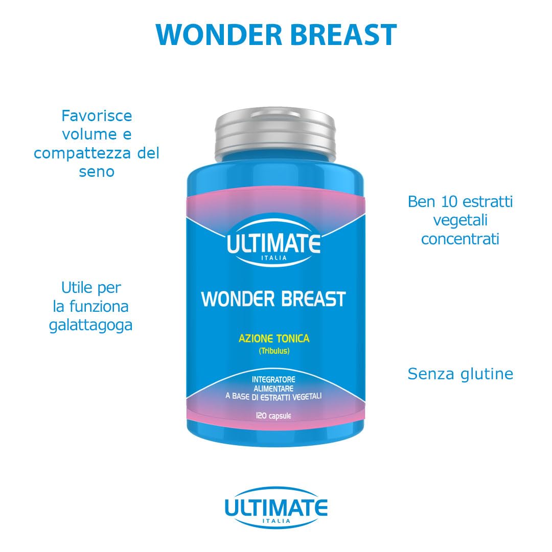 Ultimate Fitoterapici Wonder Breast capsule 120 unità estratti vegetali