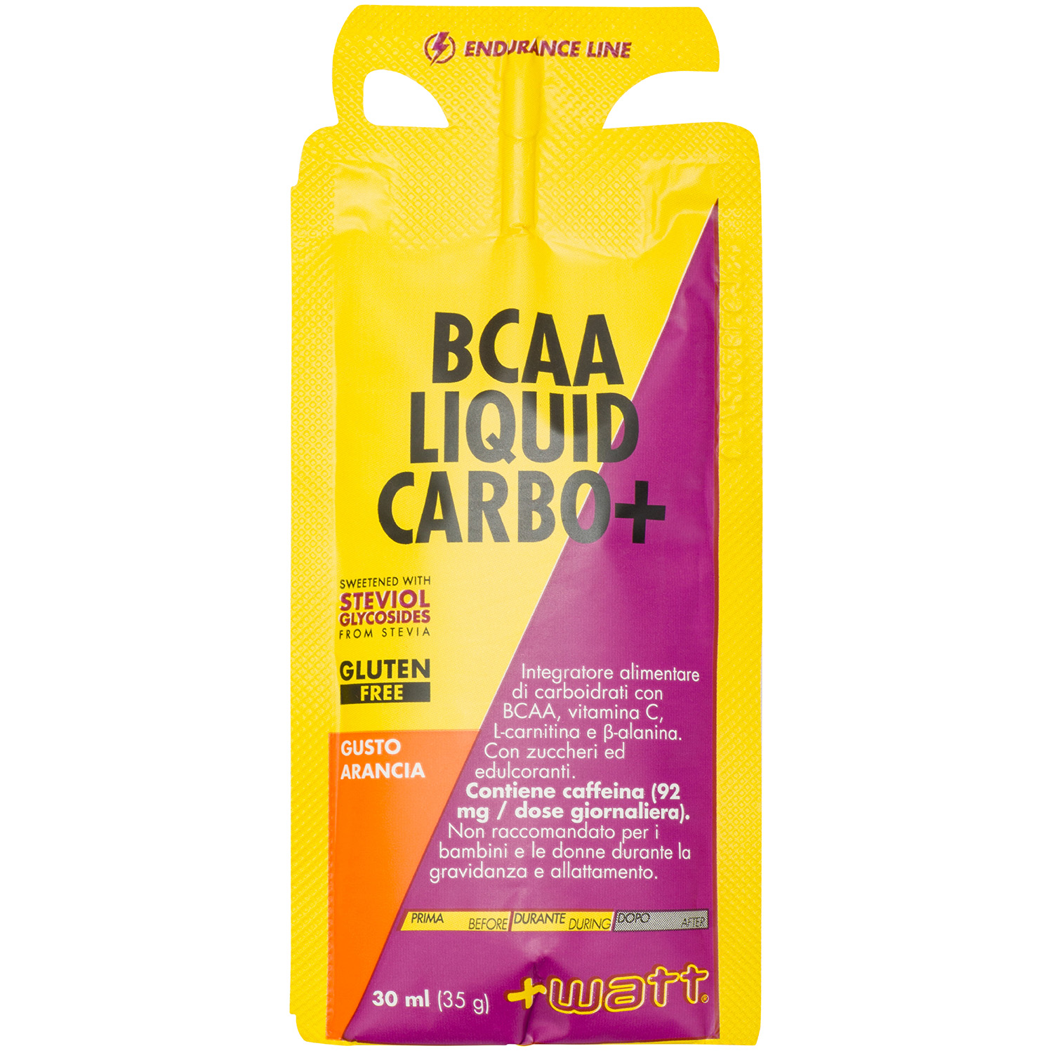+WATT Endurance Line Kit Ciclismo Basic Orange kit 10 stick arancia