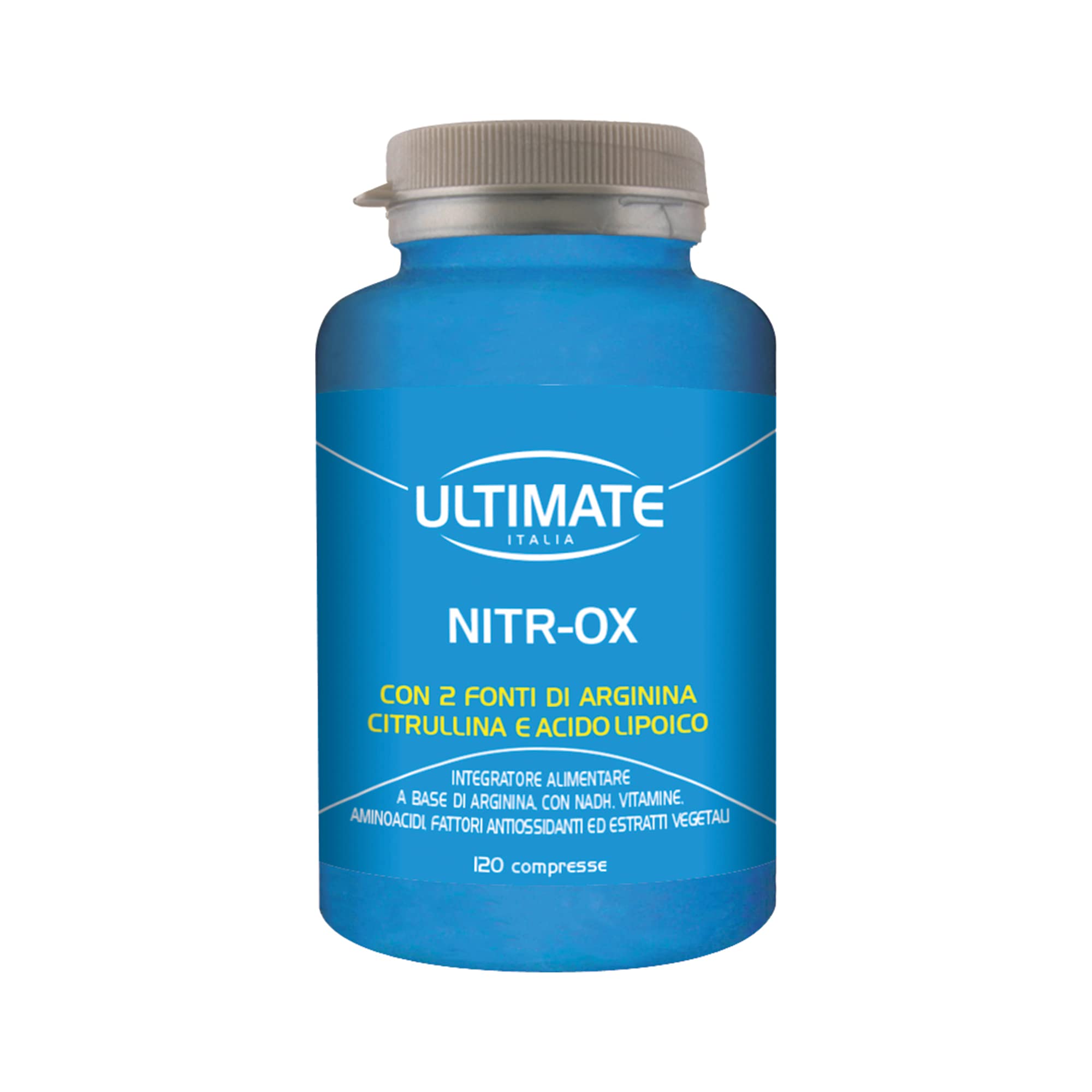 Ultimate Stimolatori Nitr-ox integratore 120 compresse con arginina