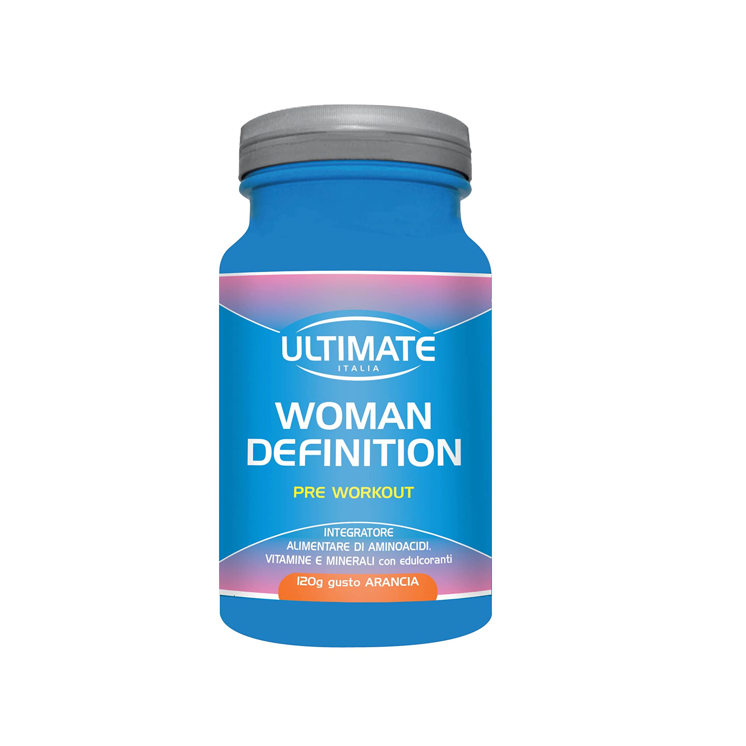 Ultimate Stimolatori Woman Definition pre workout 120 g arancia