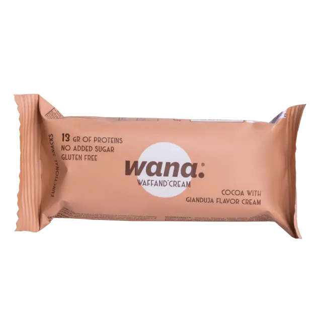 NEWTRITIONS Barrette Waffand’cream barretta cacao nocciole 43 g