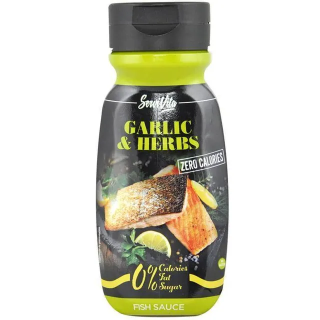 NEWTRITIONS Salse e Condimenti Salsa Garlic & Herbs 320 ml