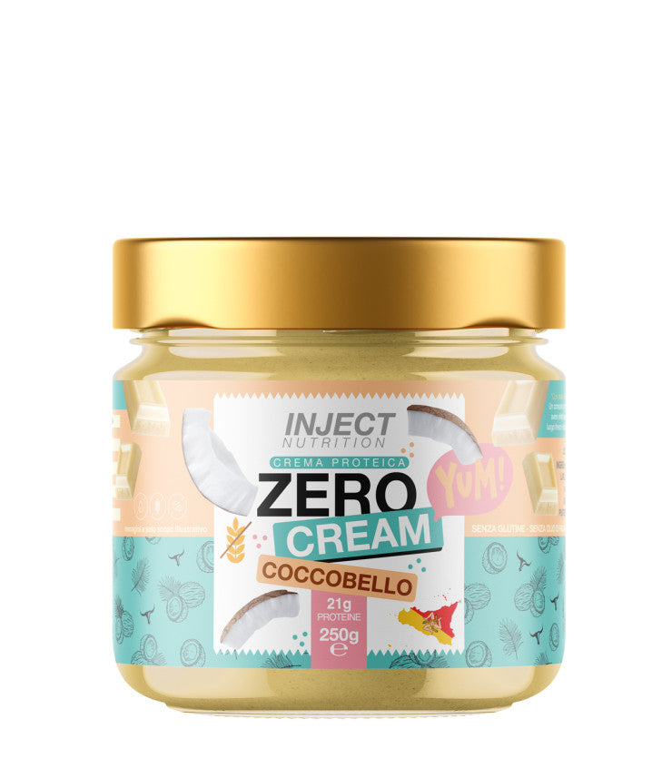 Wellness Crema Spalmabili Zero Cream COCCOBELLO crema proteica 250 g senza zuccheri aggiunti