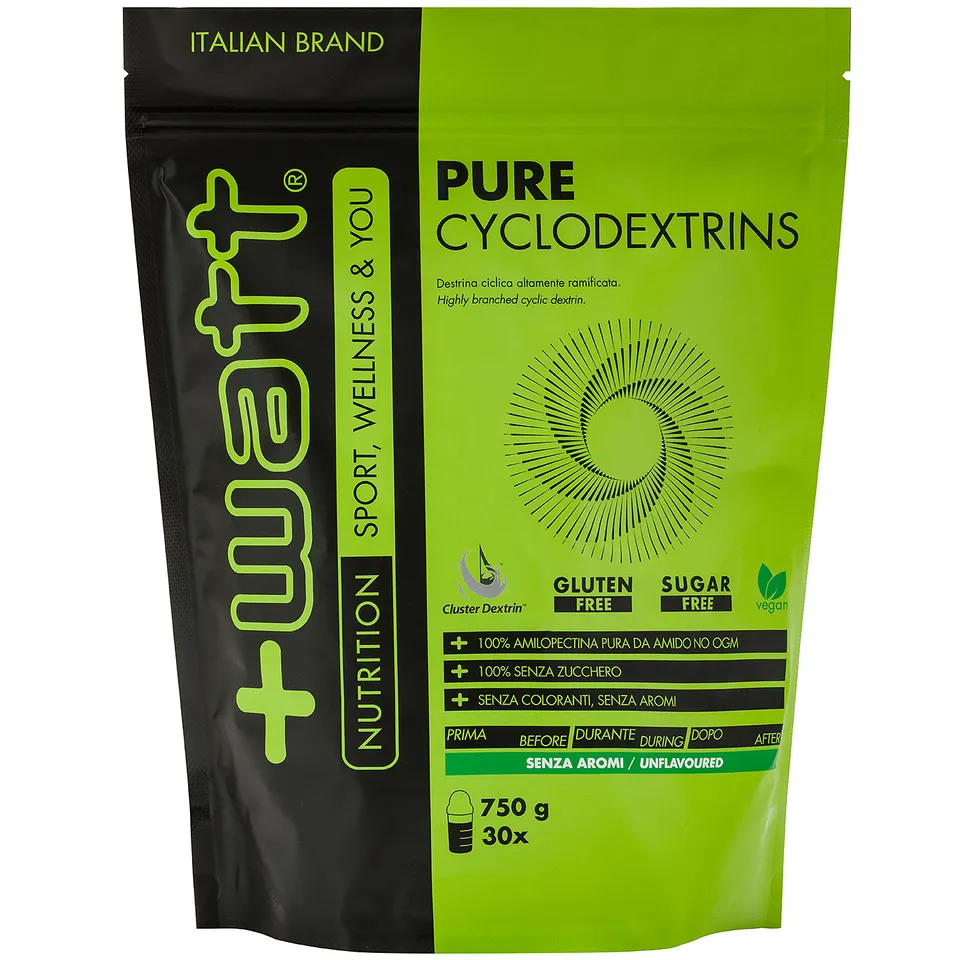 + WATT Power Line Pure Cyclodextrins ciclodestrine energia sportiva