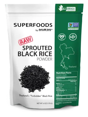 NEWTRITIONS Preparati Superfoods Sprouted Black Rice Powder 240 g