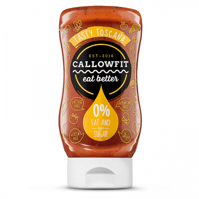 Callowfit Salse e Condimenti Salsa Tasty Toscana 300ml fruttata