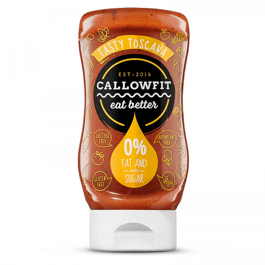Callowfit Salse e Condimenti Salsa Tasty Toscana 300ml fruttata