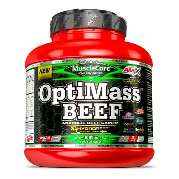 NEWTRITIONS Proteine OptiMass Beef proteine 2500 g manzo