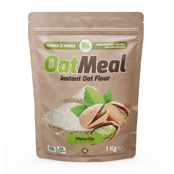 Wellness Farine e Fiocchi Farina di Avena Pistachio aromatizzata istantanea