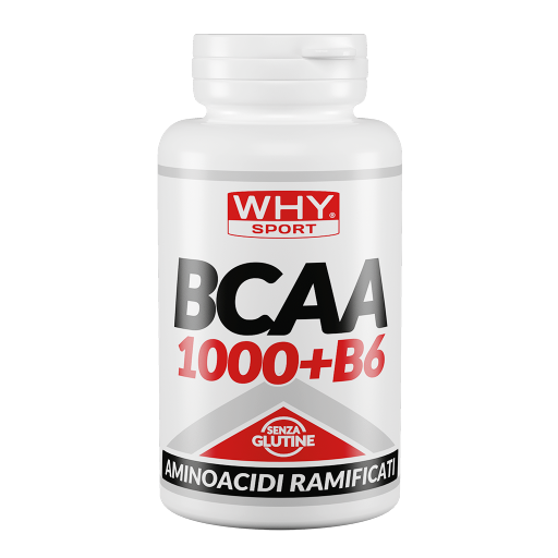 WHY SPORT Amminoacidi e creatina BCAA 1000 + B6 compresse 100-200-300 cpr