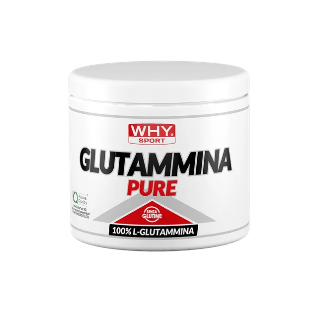 WHY SPORT Amminoacidi e creatina GLUTAMMINA PURE glutammina 500 g