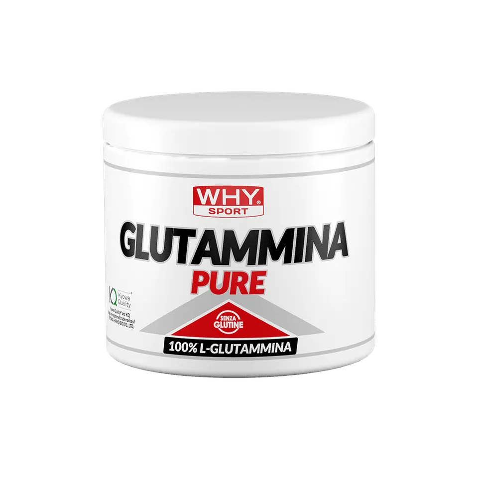 WHY SPORT Amminoacidi e creatina GLUTAMMINA PURE glutammina 500 g