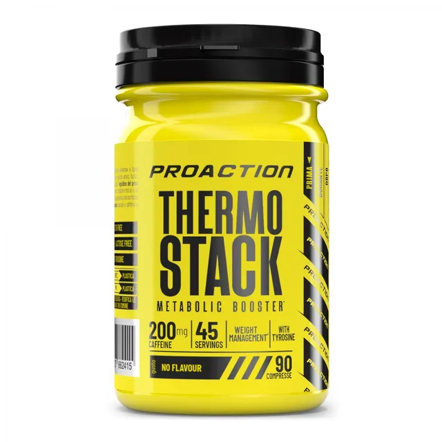 Wellness Dimagrimento THERMO STACK 90 CPR integratore 90 compresse con caffeina