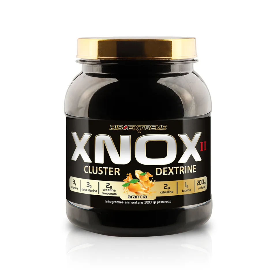 BIOEXTREME Pre/Post Workout Xnox II pre-workout con creatina e caffeina