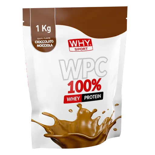 WHY SPORT Proteine WPC 100% proteine in polvere 1 kg