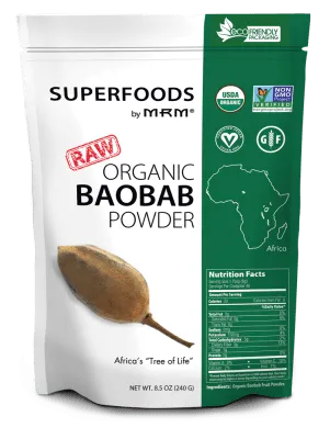 NEWTRITIONS Preparati Superfoods – Organic Baobab Fruit Powder 240g biologico