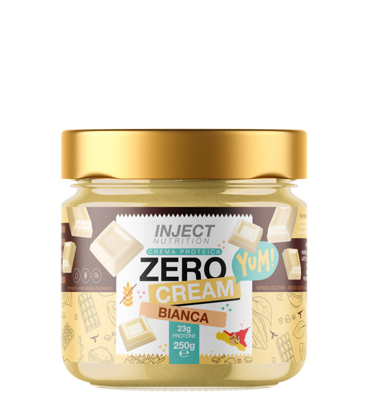 Wellness Crema Spalmabili Zero Cream BIANCA crema proteica 250 g senza glutine