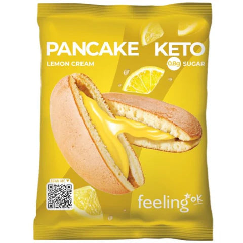 Wellness Food Keto Pancake Keto Ripieno Crema al Limone 50 g