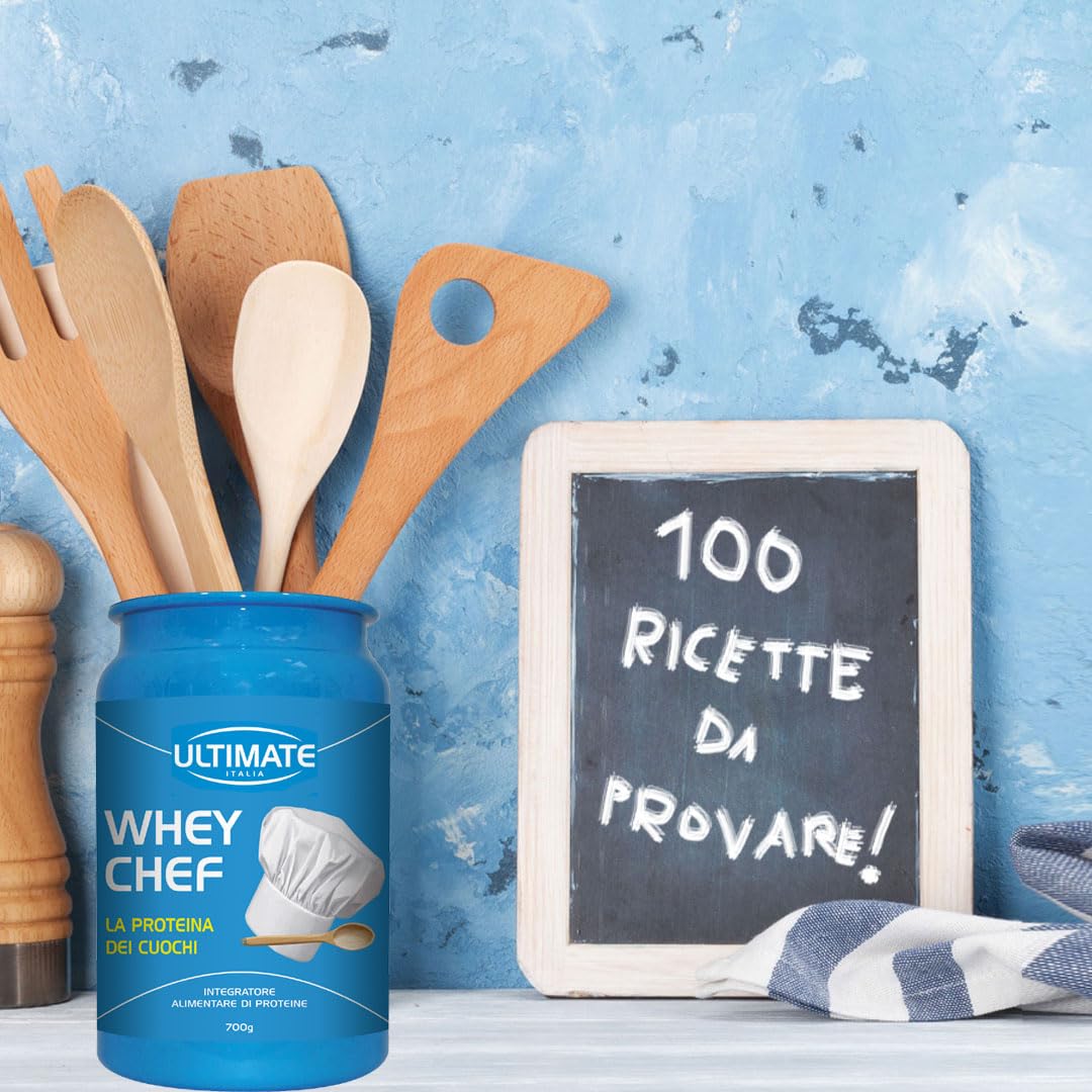 Ultimate Preparati proteici Whey Chef proteine whey 700 g gusto neutro