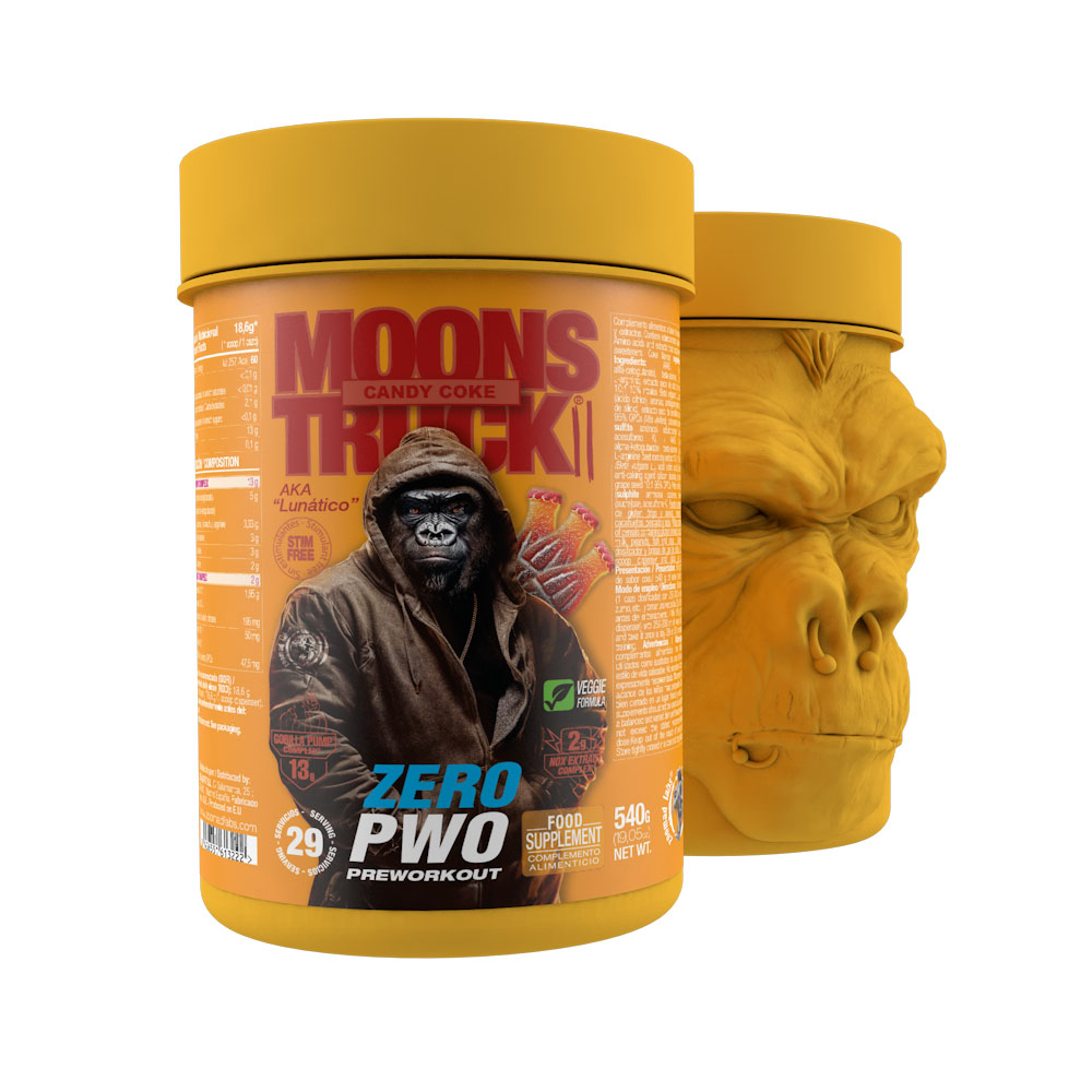 Zoomad Pre-Workout Moonstruck® II Zero Caffeina pre-workout ciliegia 540 g