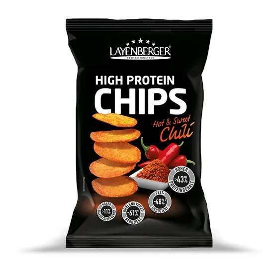 NEWTRITIONS Snack e Spuntini High Protein Chips chips Hot & Sweet Chili 75 g