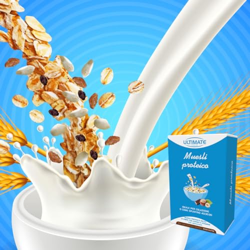 Ultimate Snack Muesli proteico cioccolato e nocciole muesli