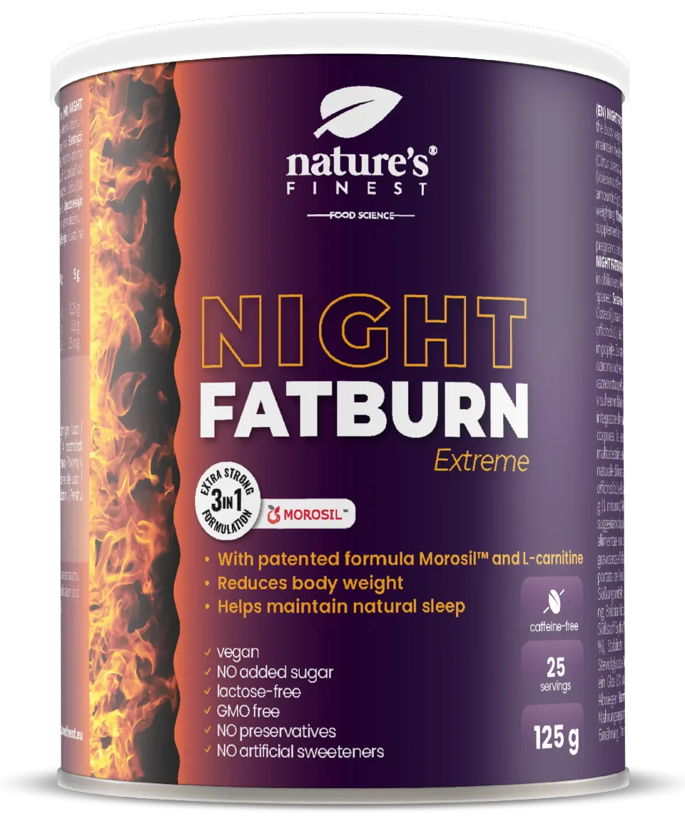NEWTRITIONS Perdita di Peso Night Fatburn Extreme integratore 125g con Morosil