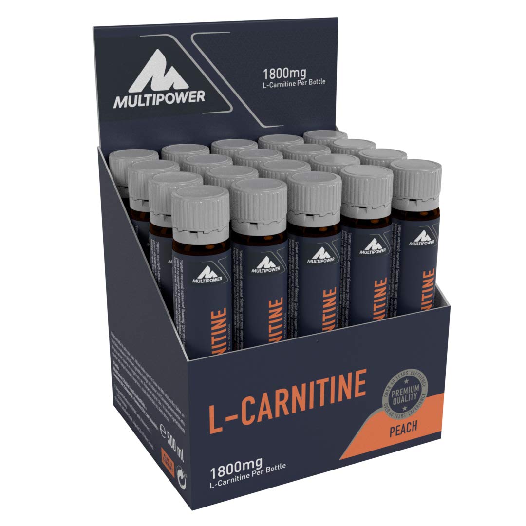 Multipower L-Carnitine Liquid integratore liquido pesca 20 x 25 ml