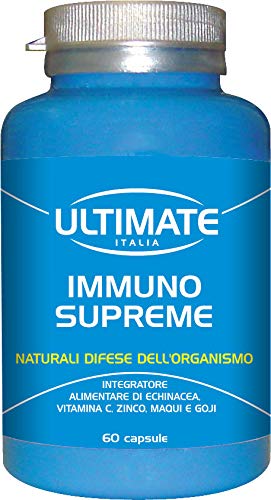 Ultimate Fitoterapici Immuno Supreme integratore 60 capsule senza glutine