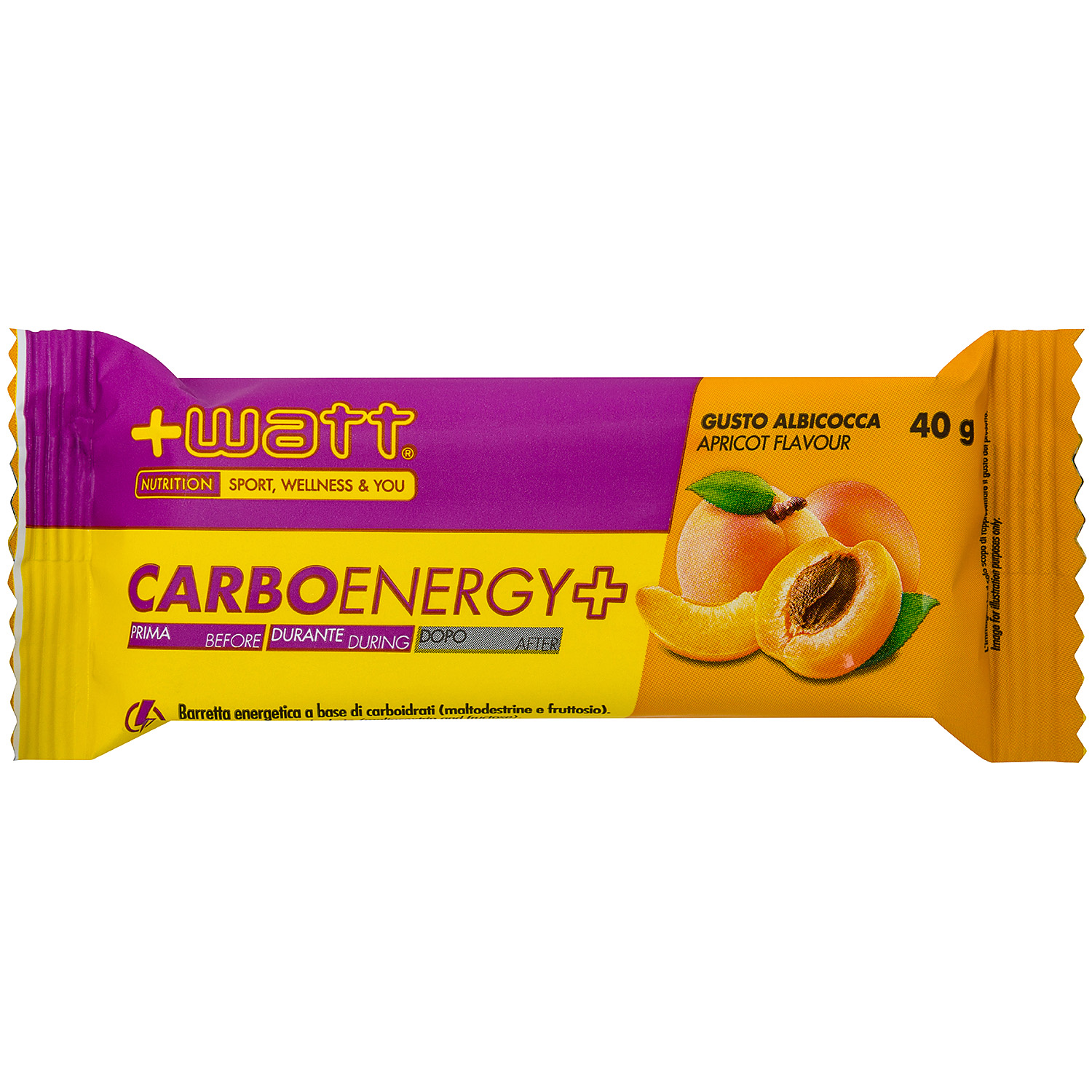 + WATT Endurance Line Carbo Energy+ barretta agrumi 40 g carboidrati