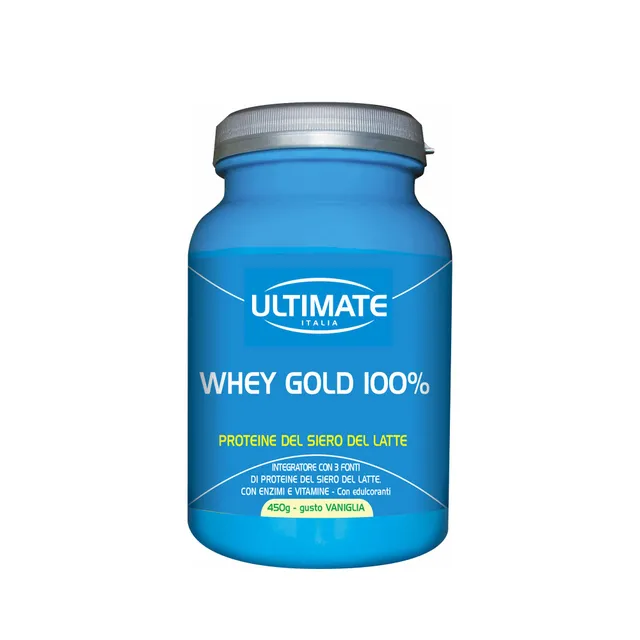 Ultimate Proteine Whey Gold 100% proteine gusto vaniglia